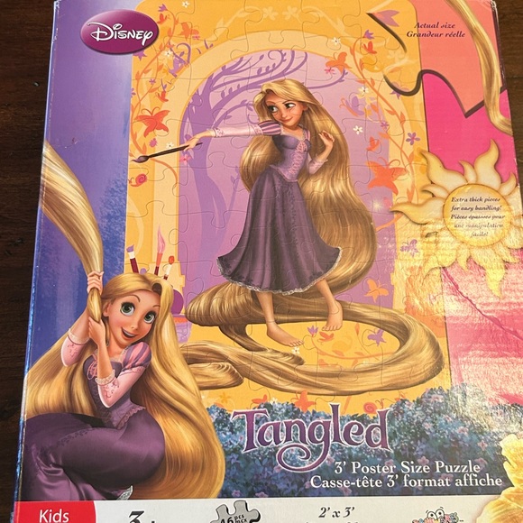 Disney Tangled 2’x3’ puzzle - Picture 6 of 7